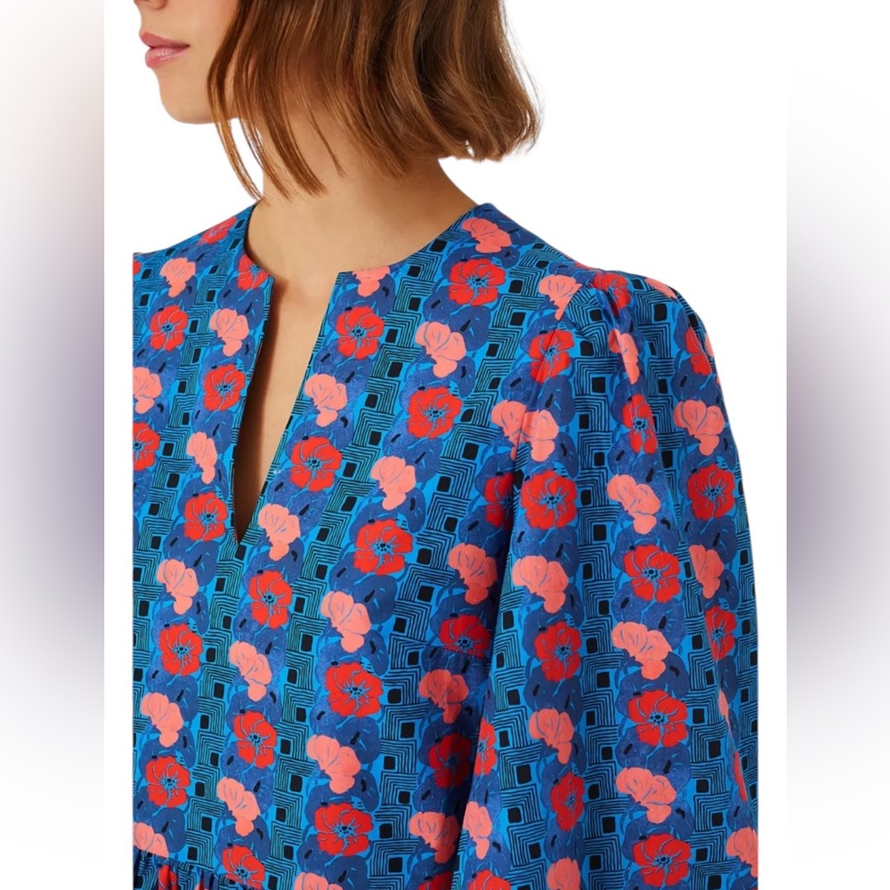 NEW Tuckernuck Izzy Dress - Retro Floral. M. NWT. - Picture 4 of 9